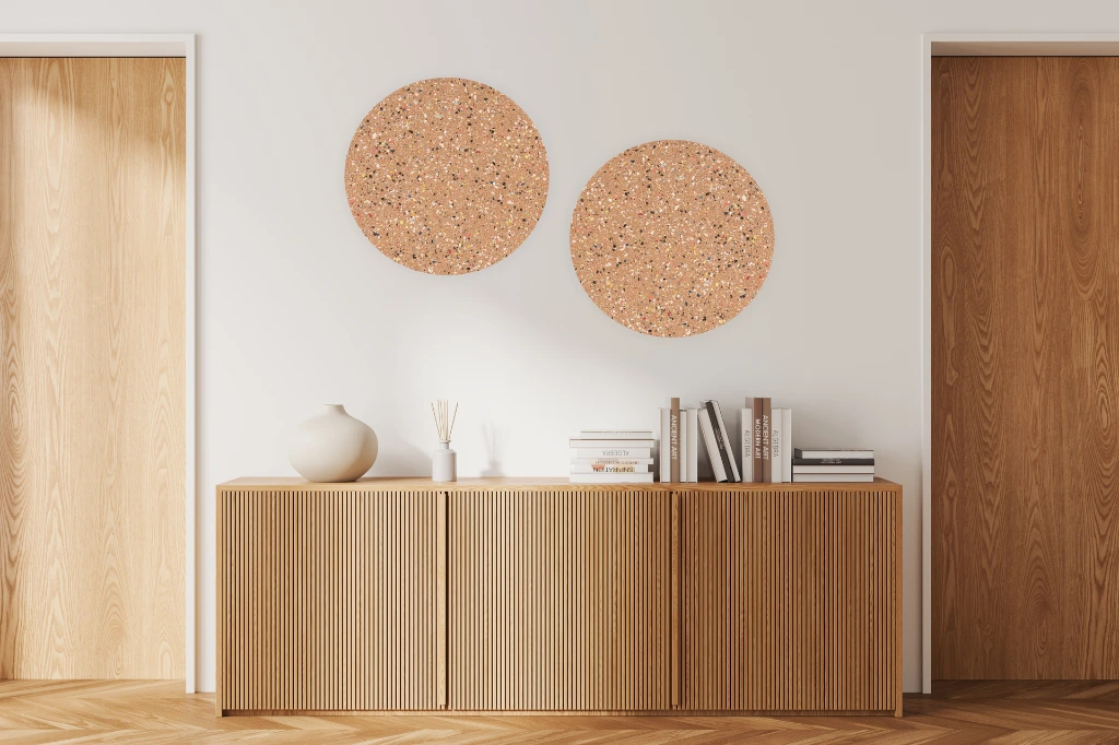 Wall decor - circles with zodiac.webp